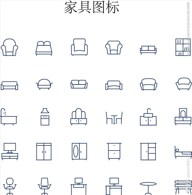 凝固在符號(hào)里的生活詩(shī)篇——家具圖標(biāo)的審美與記憶